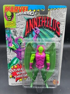 1992 ToyBiz MARVEL ANNIHILUS ANTI MATTER WING THRUST COSMIC DEFENDERS - Picture 1 of 3