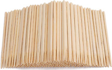 1000 Pack Candy Apple Sticks - 5.5 Inch 5Mm Sturdy Bamboo Sticks for Caramel