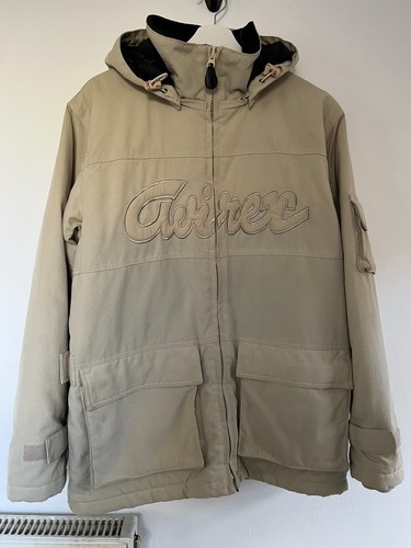 OFF WHITE Avirex Giacca Uomo Medium Panna Off White Vintage Field Utility Chore Coat USA