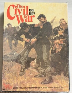 The Civil War 1861-1865 (open, punched, played, GUC) Victory Games - Picture 1 of 9