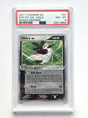 Pokemon Shiftry Ex - Holo - 97/108 - PSA 8 - Image 1 of 2