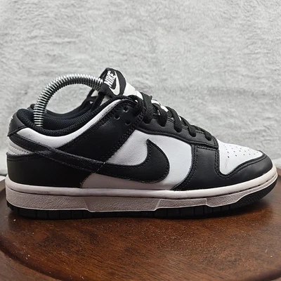 Talla 7 - Nike Dunk Low Negro Blanco W Foto 1 de 4
