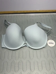 Floatley 34D T-Shirt Bra Light Blue Seamless Underwire Padded – New With Tags - Picture 1 of 4