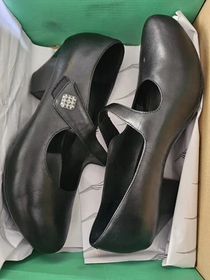 Zapatos de salón Dansko Betty Mary Jane de cuero negro para mujer talla 40 EE. UU. 9,5-10 Foto 1 de 4