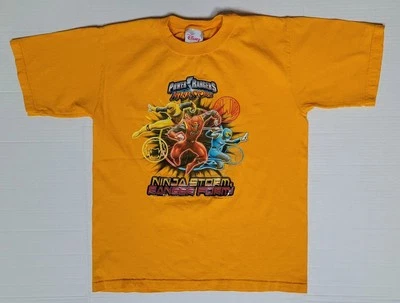De Colección Talla M Disney Store Power Rangers Ninja Storm, Forma Ranger! Camiseta Foto 1 de 4