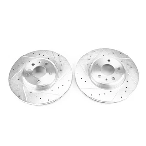Powerstop EBR1652XPR 2-Wheel Set Brake Discs Front for Audi A5 Sportback A4 - Picture 1 of 1