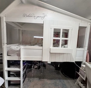 Kids Treehouse Pine Wooden Bed - Picture 1 of 1