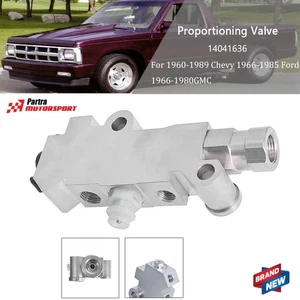 Disco de aluminio combinación válvula dosificadora disco/tambor para Chevy Ford GMC - Imagen 1 de 7