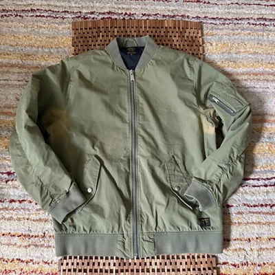 Carhartt WIP Full Zip Bomber Jacket Green Men's Size XL - Image 1 of 3