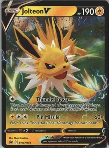 Jolteon V SWSH151 SWSH: Sword & Shield Promo Cards Holo - Picture 1 of 2