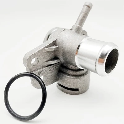 Aluminum Cooling Hose Connector Flange For VW Jetta Passat Golf Eos 06J121132F - Image 1 of 4