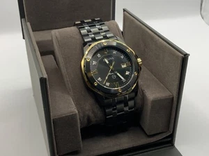 Bulova Marine Star Diamant Herren schwarz IP Armbanduhr UVP £379,00 - Bild 1 von 14