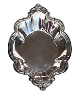 International Silver Wakefield silverplate #548 nut, candy serving dish 9”