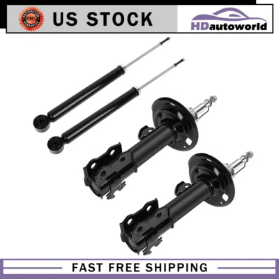 Conjunto completo de amortecedores e apoios de suspensão Toyota Yaris 2006 2007 2008 2009 2010 2011-2015 - Imagem 1 de 4