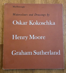 Watercolours and Drawings by Oskar Kokoschka Henry Moore Graham Sutherland - Picture 1 of 9
