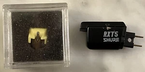 REALISTIC RXT5 (SHURE M111E) P-MOUNT CARTRIDGE AND NEW AFTER MARKET STYLUS . - Picture 1 of 1