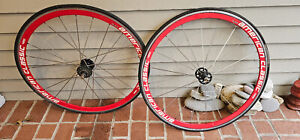 American Classic  RED 420 bike rims Wheels & tires