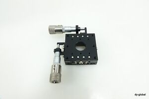 TOPTEK Used MSXY-60L +/-7.5mm XY Manual positioner micrometer STA-I-239=5F41