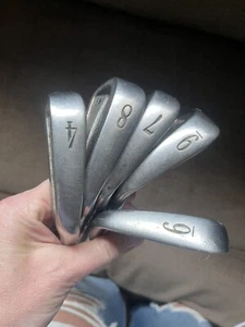 Titleist DCI 990 Iron Set 4,6,7,8,9 True Temper Regular Steel Shaft Mens RH - Picture 1 of 5