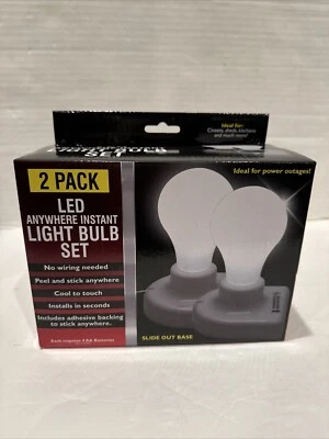SS-KI-OL966 LED Anywhere Instant Light Bulb Set, 2 Count (Pack of 1) - Image 1 of 4