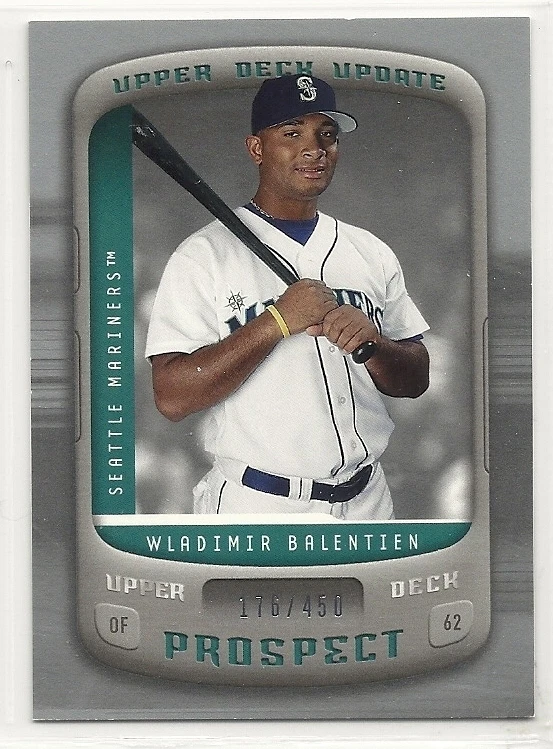 2005 Upper Deck Update Prospect Edition - #170 - Wladimir Balentien - #176/599 - Image 1 of 1