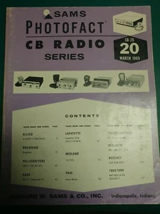 Sams Photofact CB-20 - Bild 1 von 1