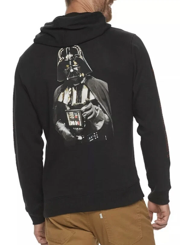Mens Levi's Star Wars Hoodie 3xl Darth Vader Black