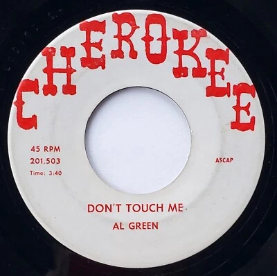 Al Green 45 Don't Touch Me / Pearly Shells - Custom Country Rockabilly - Hawaii - Image 1 of 2