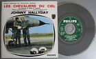 JOHNNY HALLYDAY CD single LES CHEVALIERS DU CIEL Pochette COULEUR  PHILIPS 9802