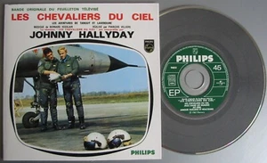 JOHNNY HALLYDAY CD Single LES CHEVALIERS DU CIEL Tasche FARBE PHILIPS 9802 - Bild 1 von 2