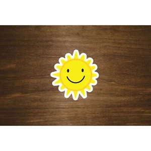 Sun Vinyl Sticker | Sunshine Die Cut, Glossy Sticker - Picture 1 of 2
