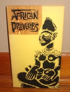 AFRICAN PROVERBS-Compiled Charlotte & Wolf Leslau-Peter Pauper-BRAND NEW HC w/DJ - Picture 1 of 10