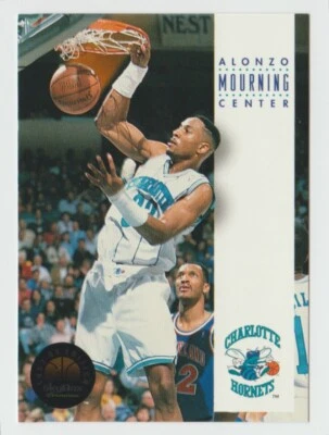 SkyBox Premium #40 1993-94 Alonzo Mourning - Charlotte Hornets Foto 1 de 2