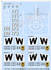 1/150 Type 052D Luyang III-class destroyer 1/40 Taucher O. Wulf Water Decal