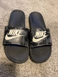 nike camo slides