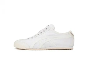 asics Japan Onitsuka Tiger MEXICO 66 SLIP-ON 1183C141 White X white With Bag - Picture 1 of 4
