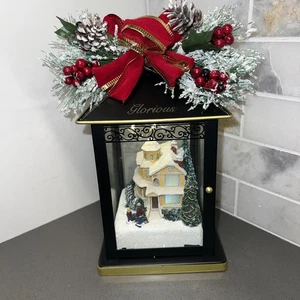 NEW Thomas Kinkade “Glorious” Christmas Lanterns Sparkle of the Season - Picture 1 of 5