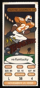 Tennessee National Champions - 1998 College Football Kentucky 11/21 - Picture 1 of 2