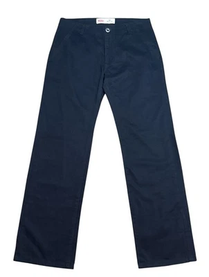 Pantalones chinos negros de pierna recta calce regular Levi’s 505 para niños talla 18 Kidcore NUEVO Foto 1 de 4