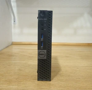 Dell Optiplex 3040M Desktop - Intel i3-6100T, 3.20GHz, 16GB RAM, 240GB HDD No OS - Afbeelding 1 van 3