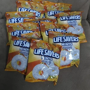 12 - LEBENSRETTER Orange Minzen Süßigkeiten, 6,25-Unzen-Beutel - schneller Versand Ablaufdatum 08-2026 - Bild 1 von 5