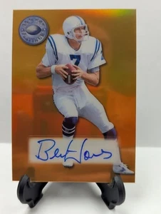 2025 PRO SET PLATINUM Bert Jones BALTIMORE Colts GOLD Auto #d 1/1 MADE - Picture 1 of 2