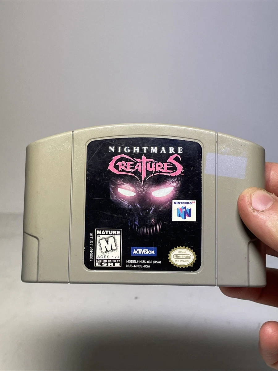 Nintendo 64 Nightmare Creatures Video Games for sale - eBay