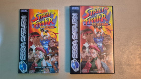 Sega Saturn Street Fighter Collection Box and Instructions NO GAME 