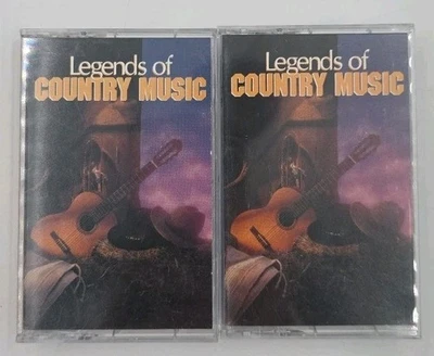 Legends Of Country Music: (Cassette Tapes #1 & #3) 1993 VG Condition  - Image 1 of 4