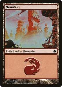 Mountain (31) #31 (Foil) (MP) Premium Deck Fire Lightning PD2 Magic MTG - Picture 1 of 1