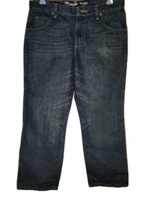 Wrangler Boy's Retro® Relaxed Boot Cut Denim Jeans 14 Husky Blue NWT - Picture 1 of 9