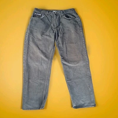 Vintage Calvin Klein Jeans Men's Brown Olive Straight Leg Size 30x30 Classic 90s - Image 1 of 3