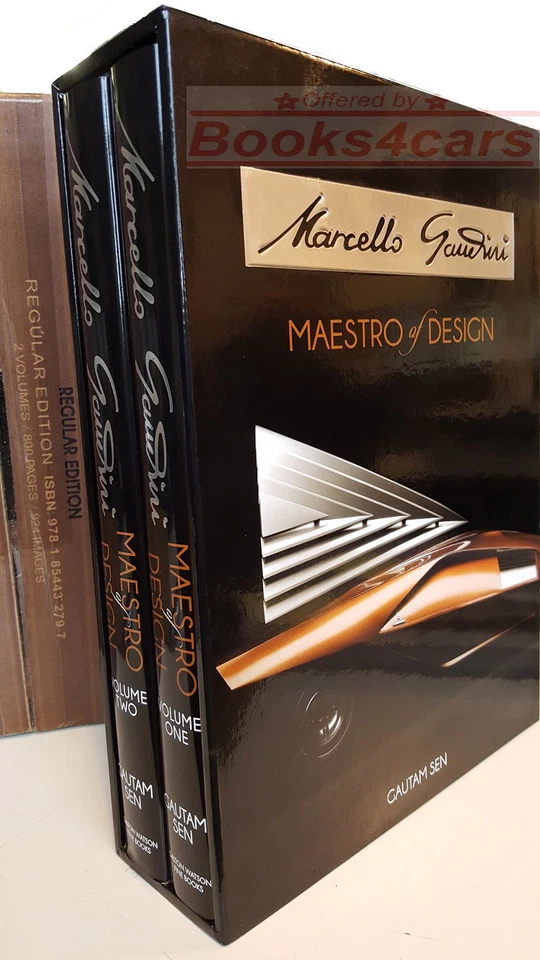GANDINI BOOK DESIGNER MAESTRO MARCELLO SEN GAUTAM LAMBORGHINI - Image 1 of 1