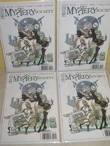 MYSTERY SOCIETY #1 - Variante Rara de Fiona Staples - FIRMADO por STEVE NILES - IDW x1 - Imagen 1 de 6